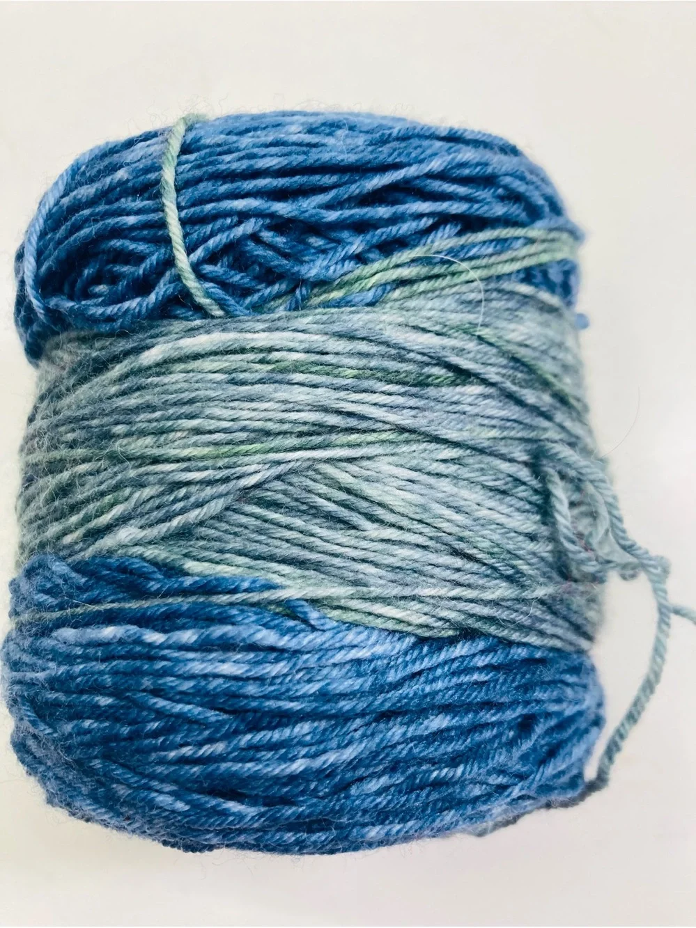 Bargain Yarn: 109g / 3.67 oz Untagged Variegated Yarn Cake